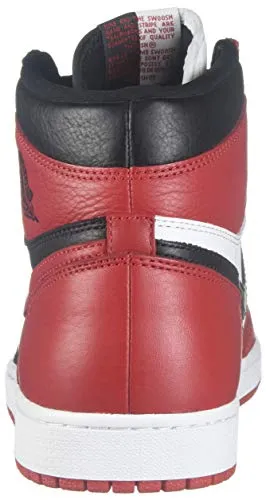 Air Jordan 1 Retro High OG Homage 2 Home (Non-Numbered) - Men NRG 861428-061 Black/University Red-White