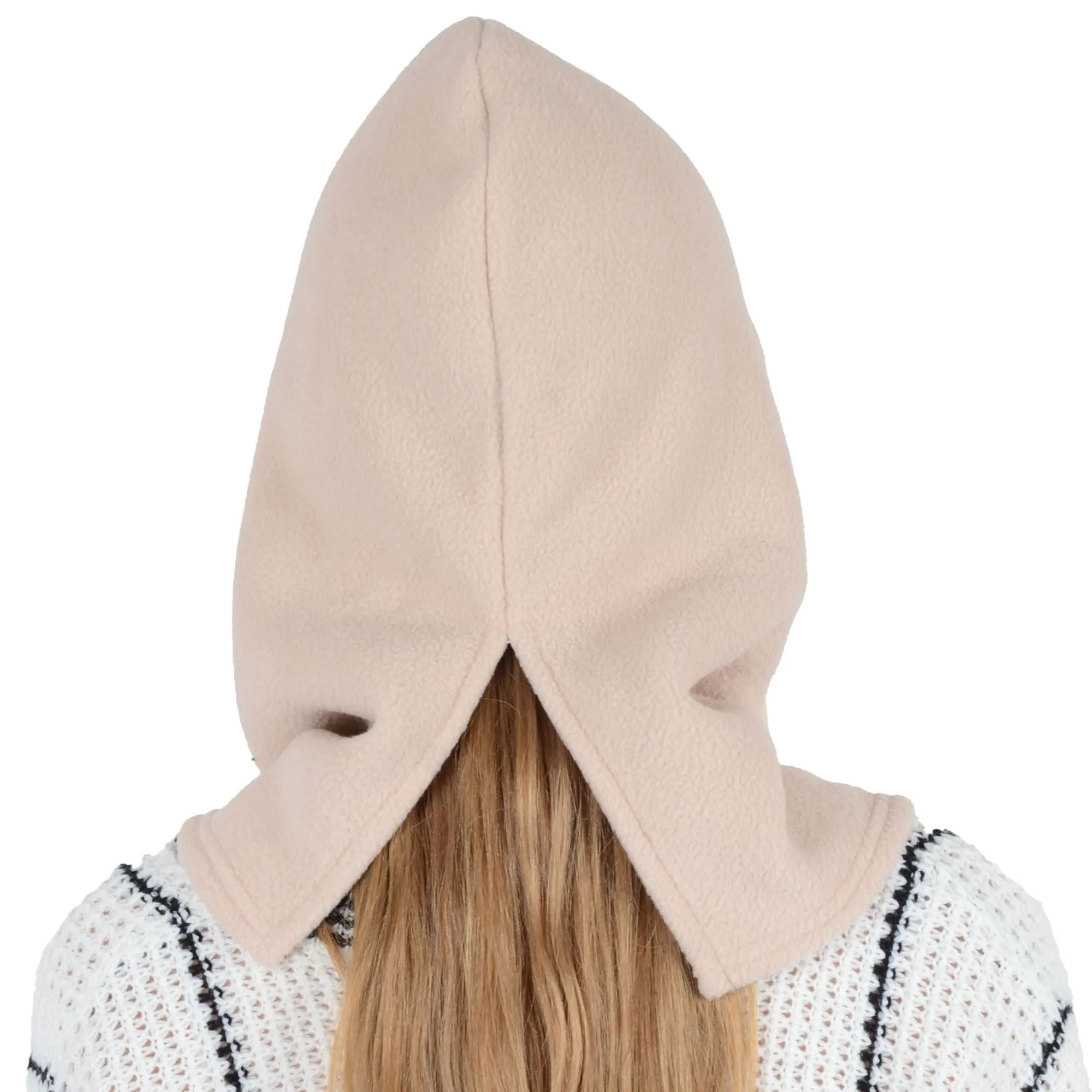 Alilang Winter Fleece Face Mask Balaclava Warm Neck Face Cover Hat Cap Hooded Scarf for Men and Women