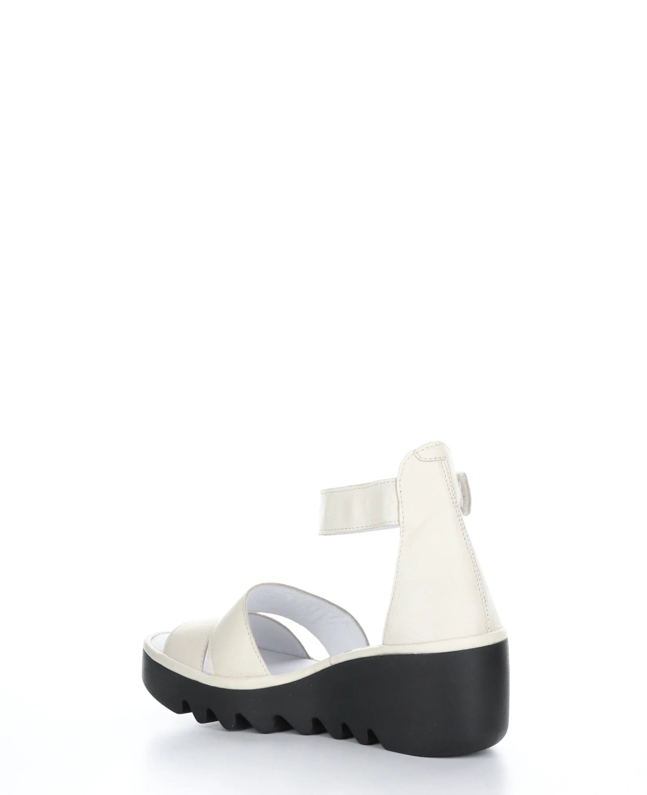 BONO290FLY Mousse Offwhite Strappy Sandals|BONO290FLY Sandales �� Brides in Blanc