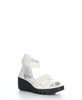 BONO290FLY Mousse Offwhite Strappy Sandals|BONO290FLY Sandales �� Brides in Blanc