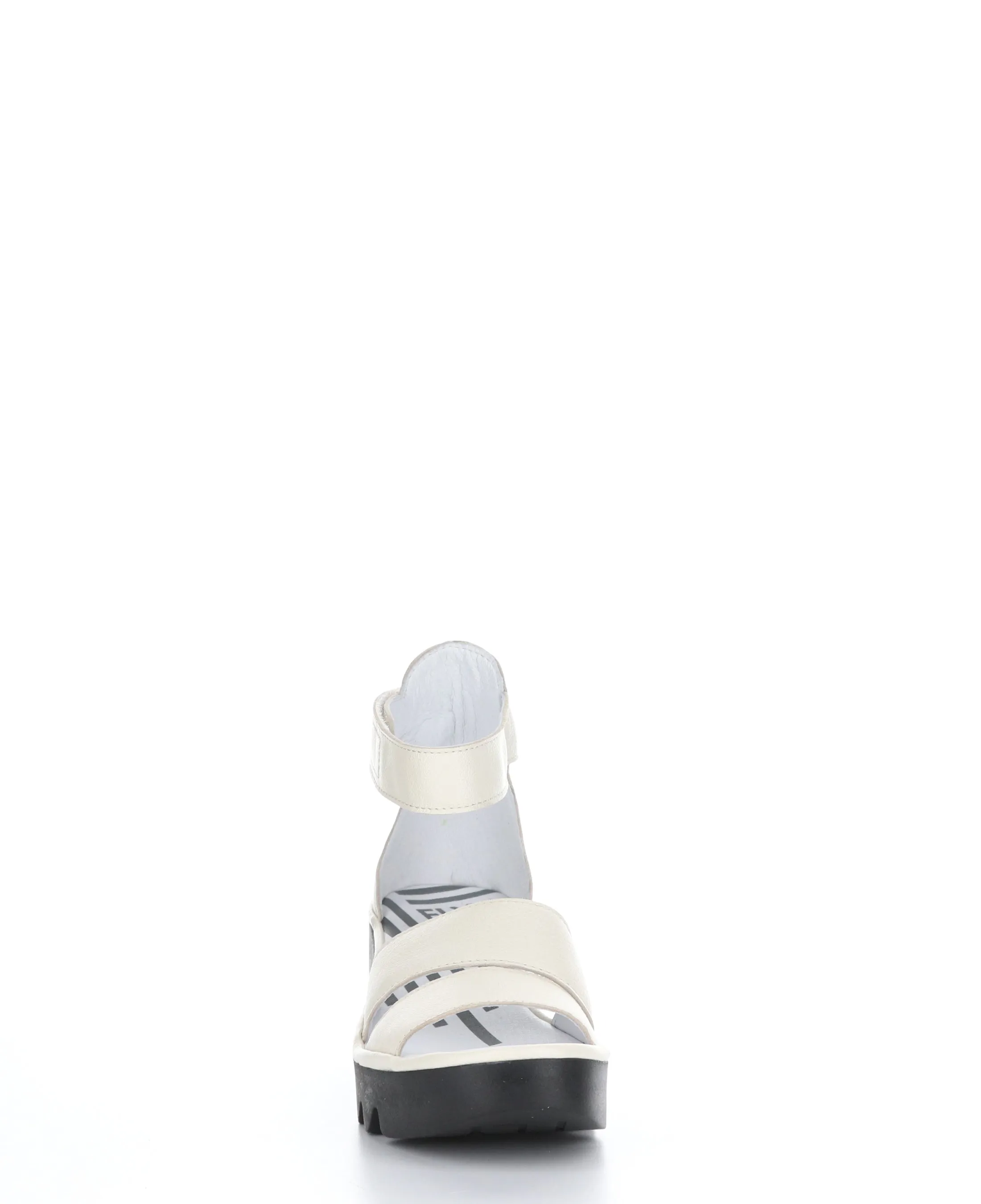 BONO290FLY Mousse Offwhite Strappy Sandals|BONO290FLY Sandales �� Brides in Blanc