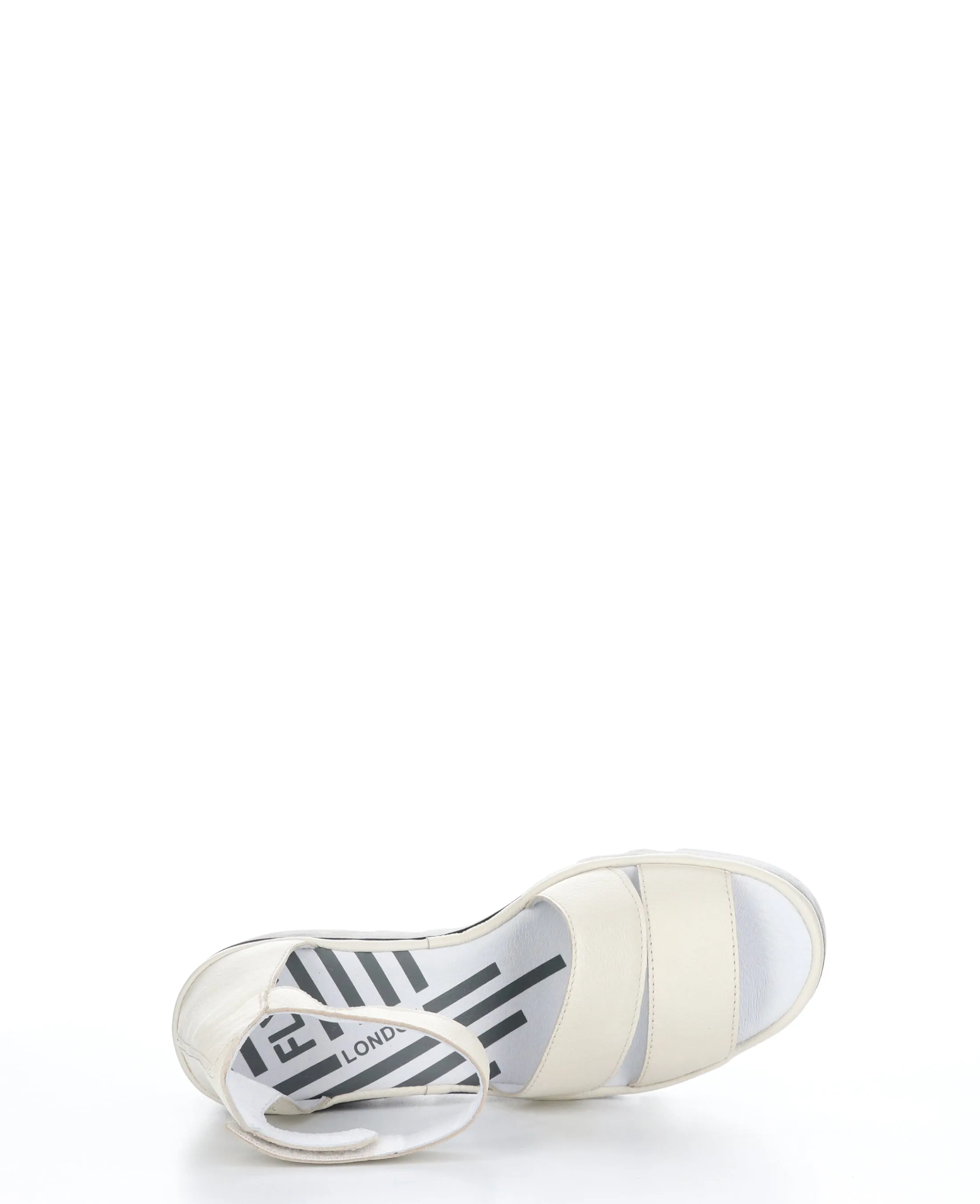 BONO290FLY Mousse Offwhite Strappy Sandals|BONO290FLY Sandales �� Brides in Blanc