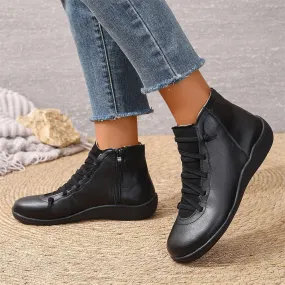 British Style Low-Top European and  Martin Boots Casual Short Boots