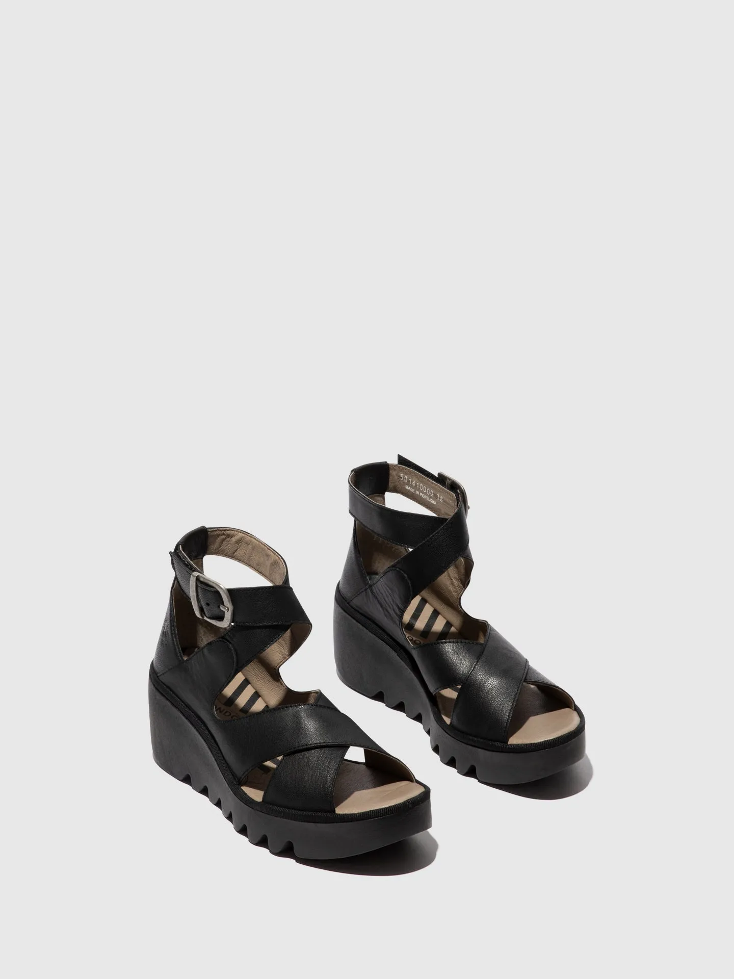 Buckle Sandals BYRE410FLY BLACK