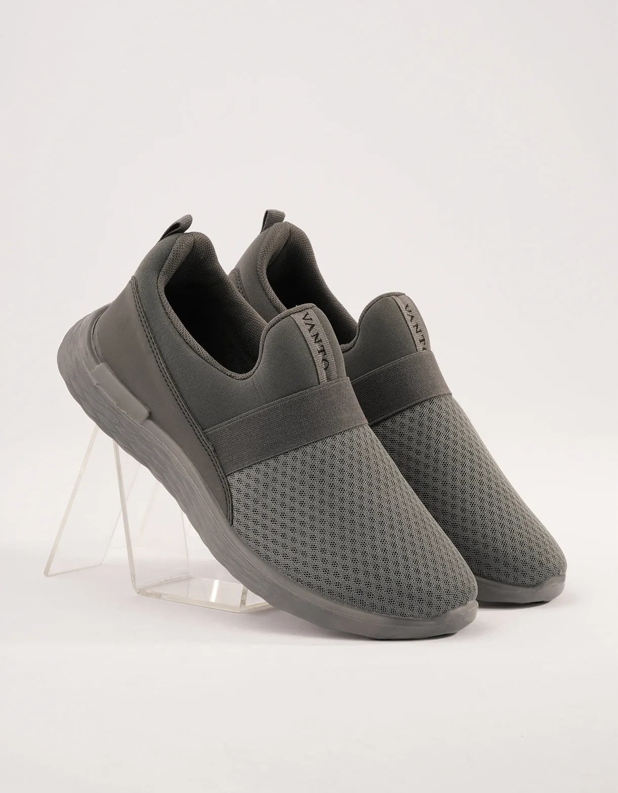 Charcoal Comfort Flex Sneakers