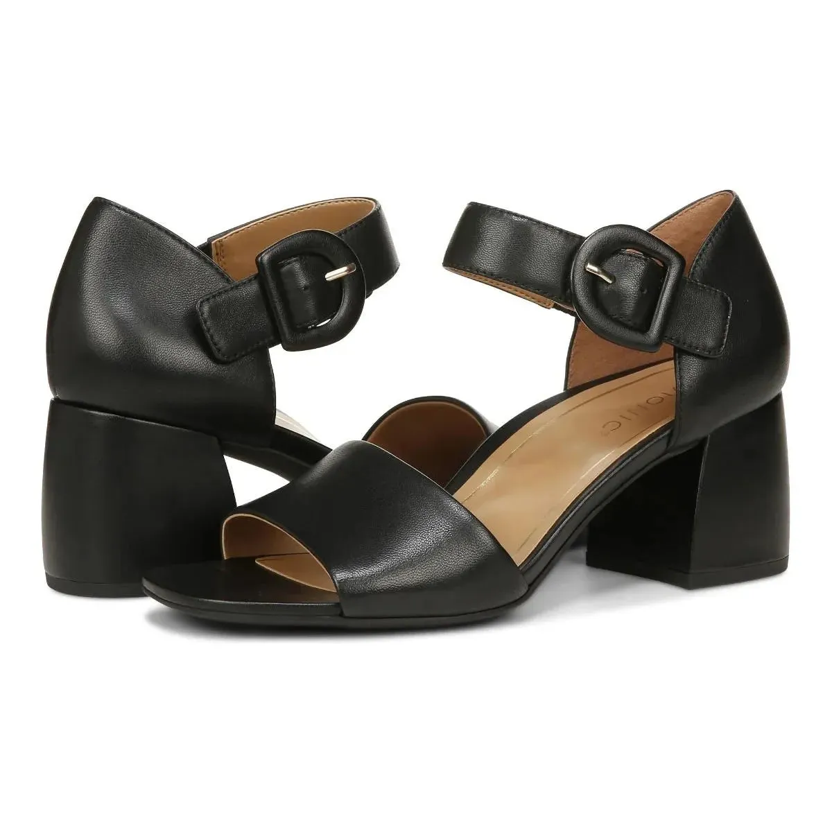 Chardonnay Heeled Sandals - Black