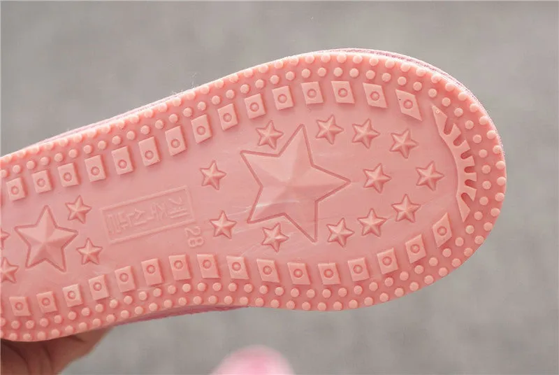 Children Winter Snow Boots Sequins Princess Boots