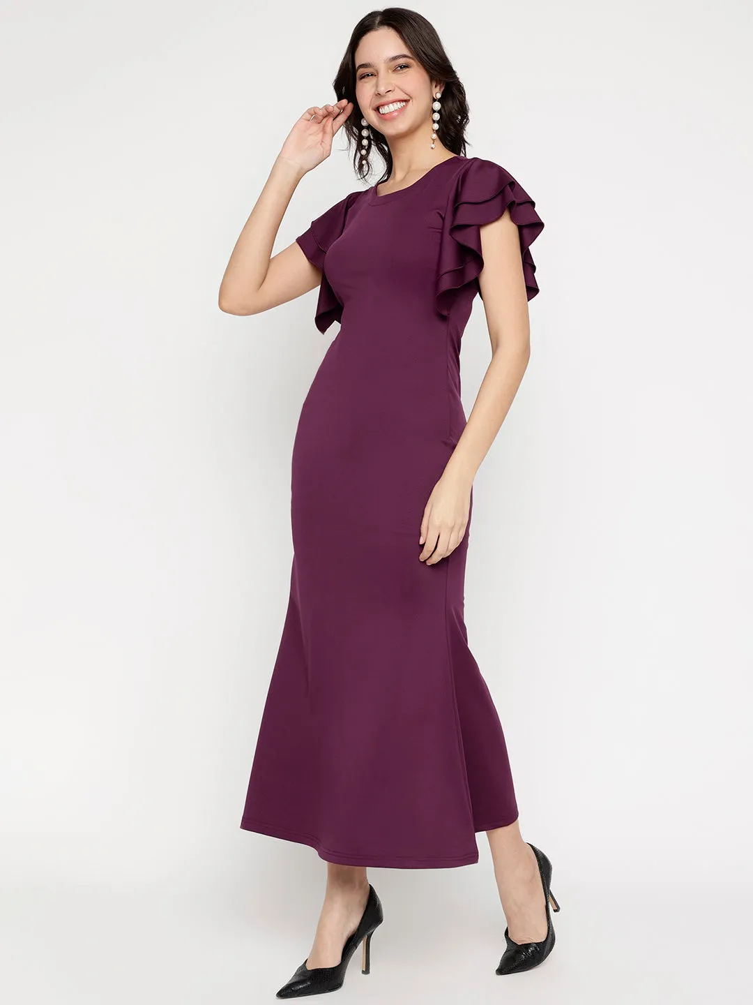 Classic Charm Midi Dress