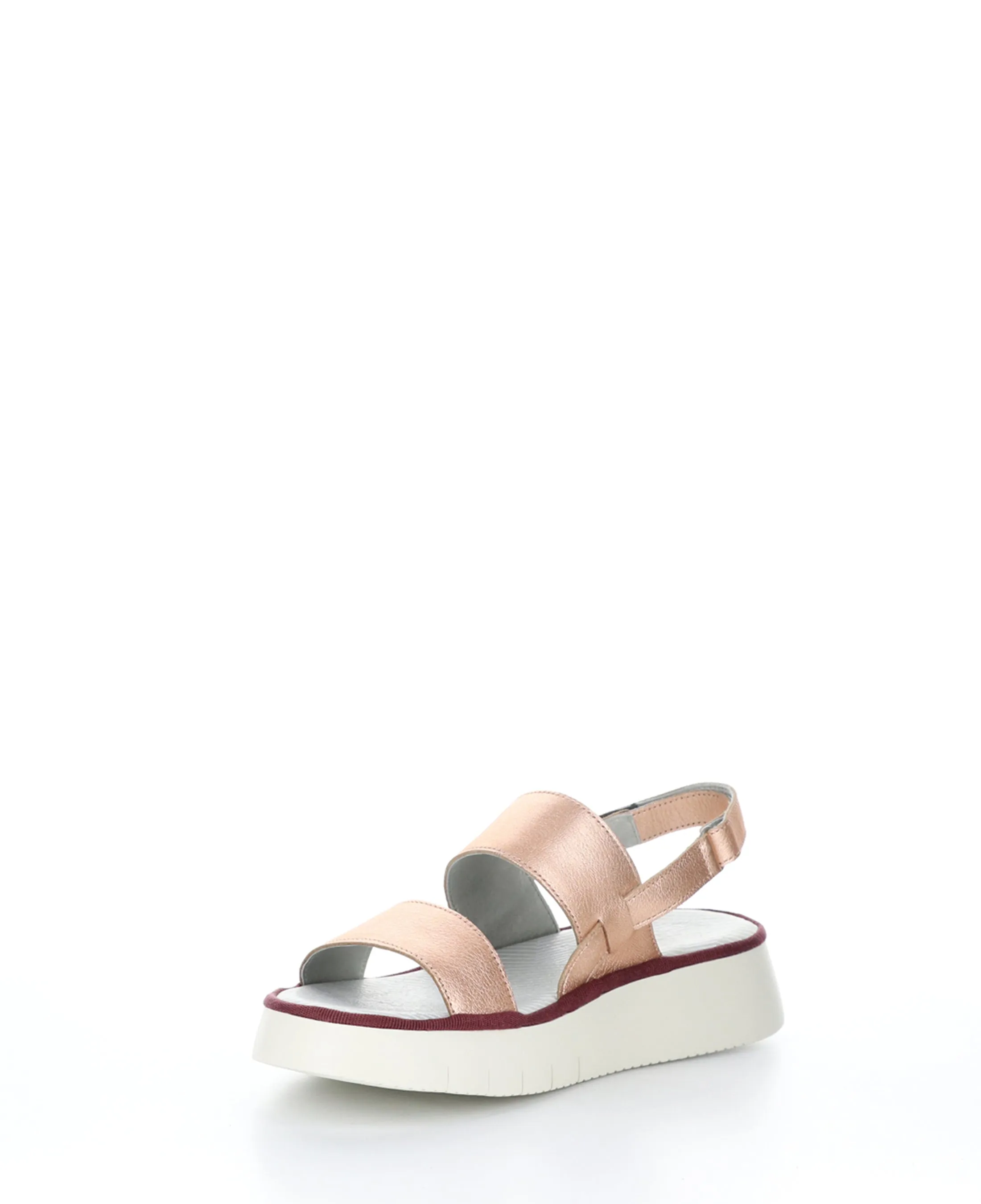 CURA318FLY BLUSH GOLD Wedge Sandals
