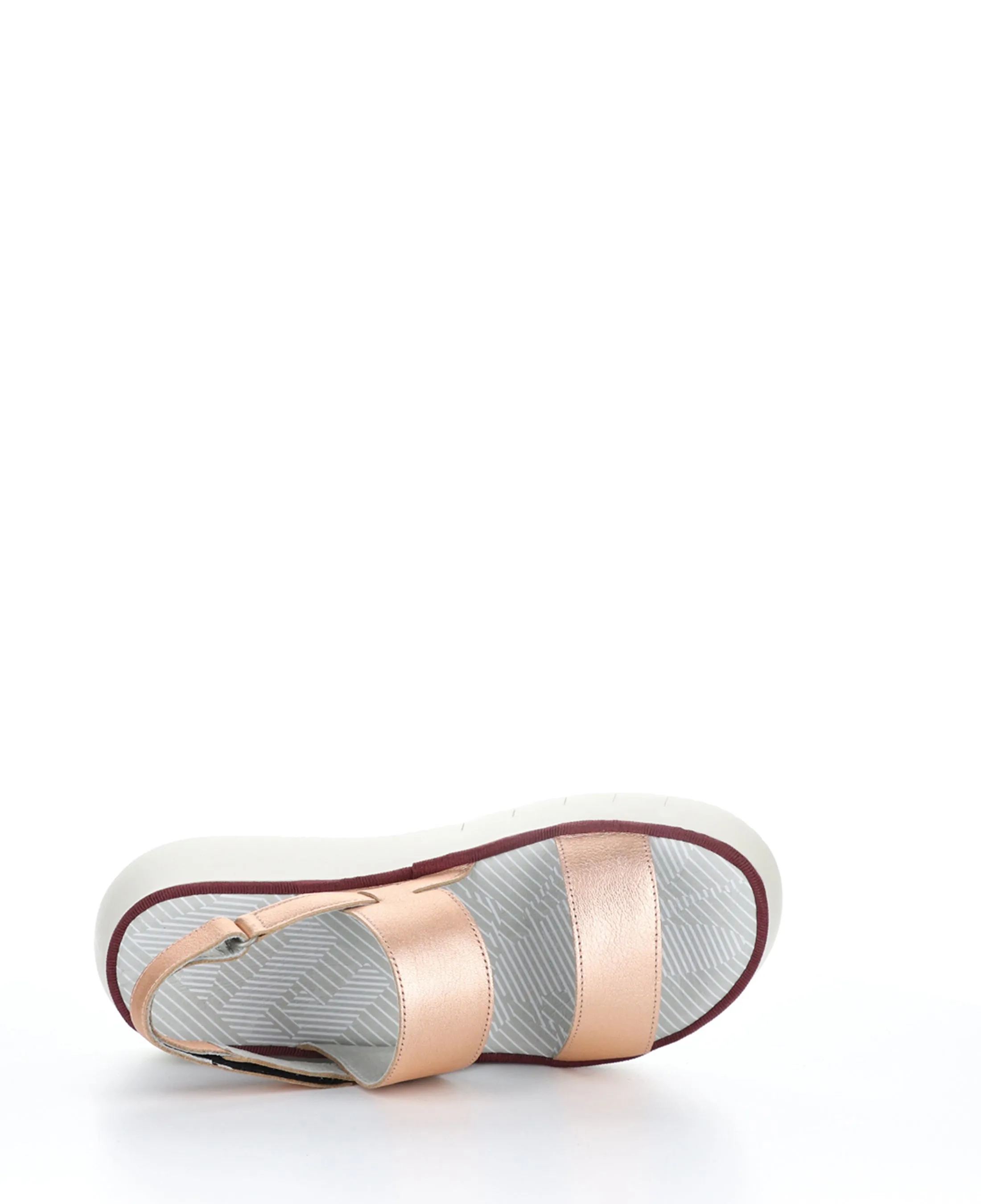 CURA318FLY BLUSH GOLD Wedge Sandals