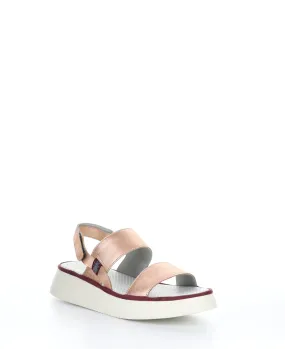 CURA318FLY BLUSH GOLD Wedge Sandals