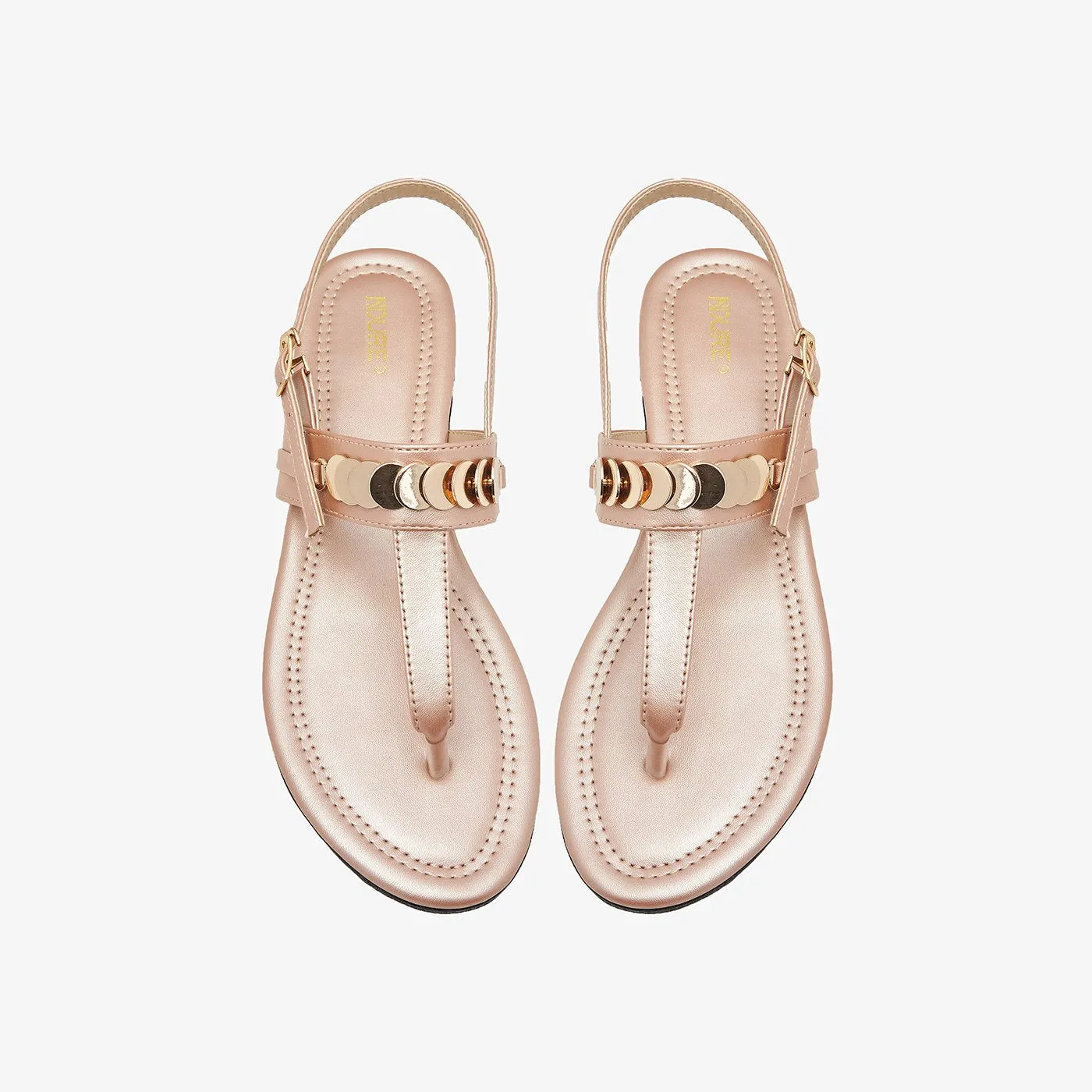 Elegant Flat Sandals for Women