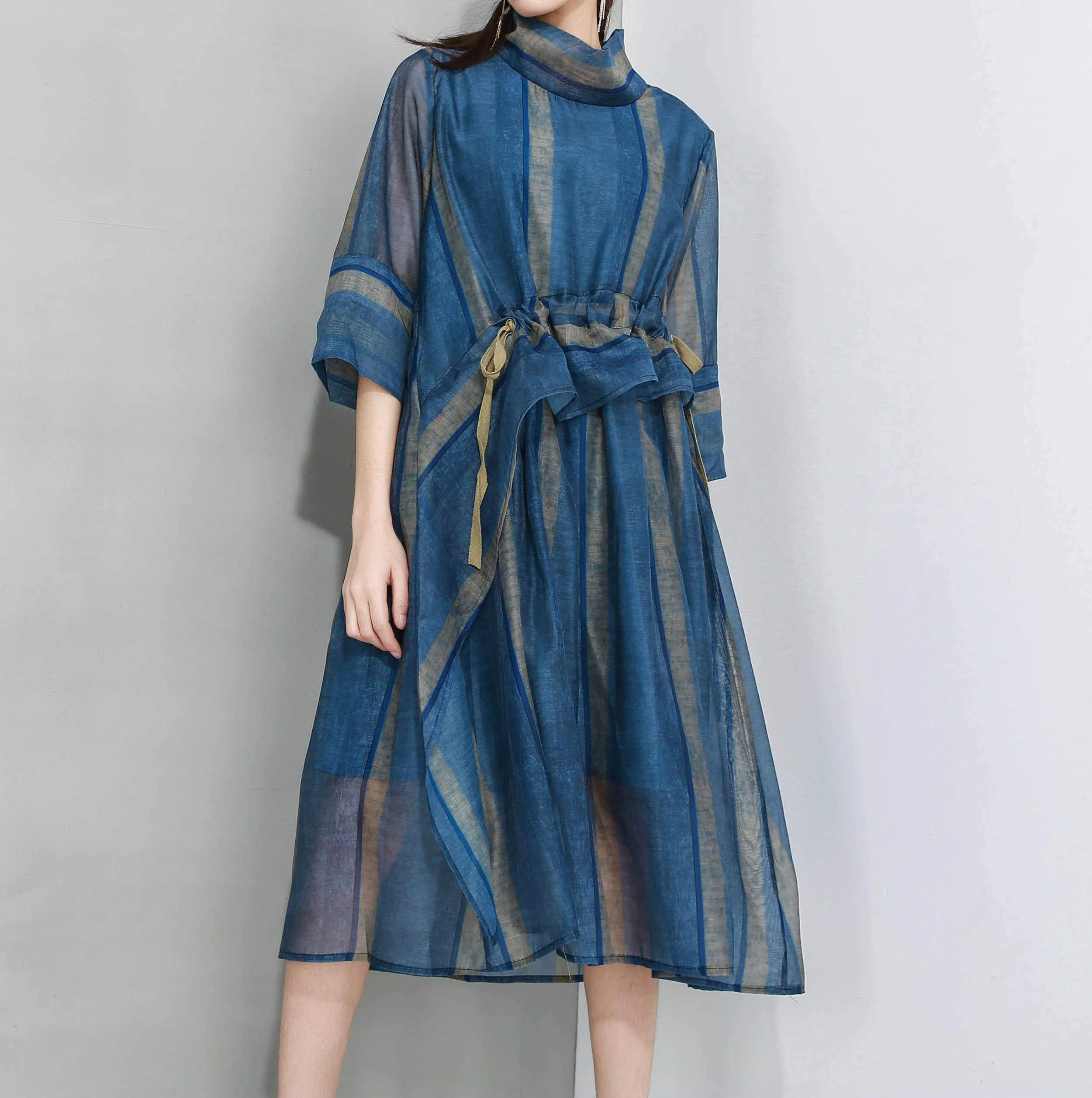 ellazhu Midi Tunic Dresses GY2280