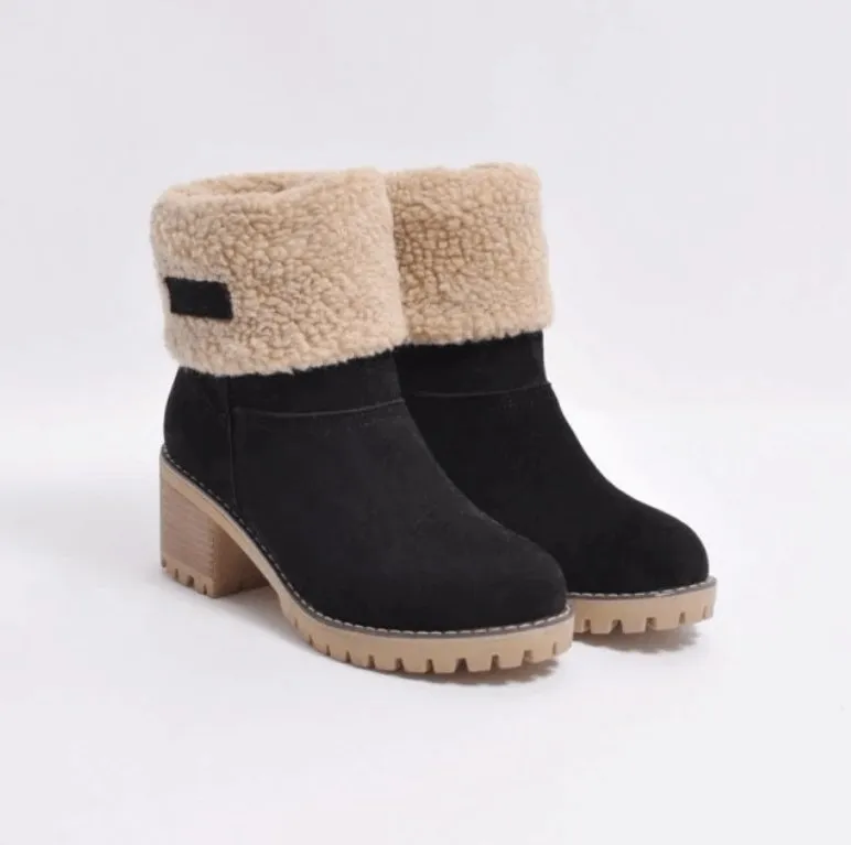 Emilia | Faux Suede Ankle Boots