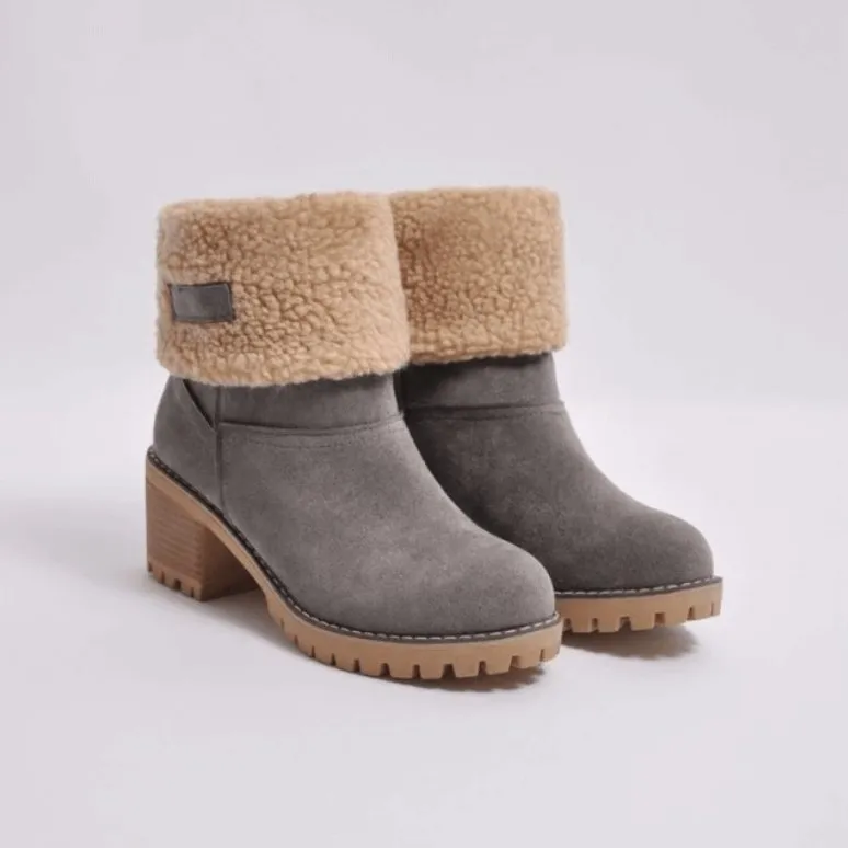 Emilia | Faux Suede Ankle Boots
