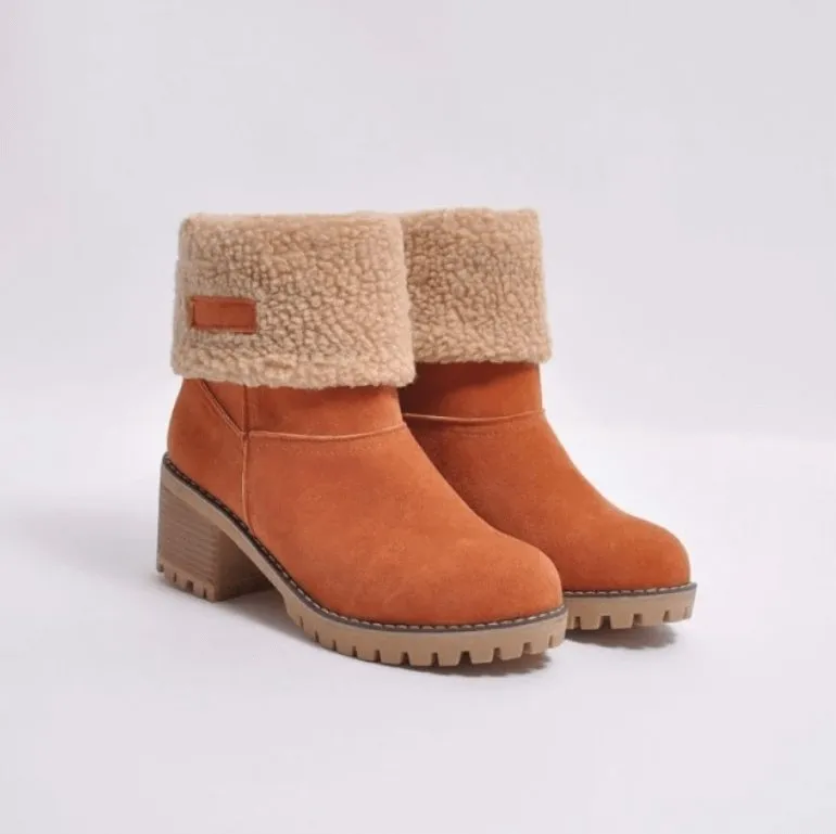 Emilia | Faux Suede Ankle Boots