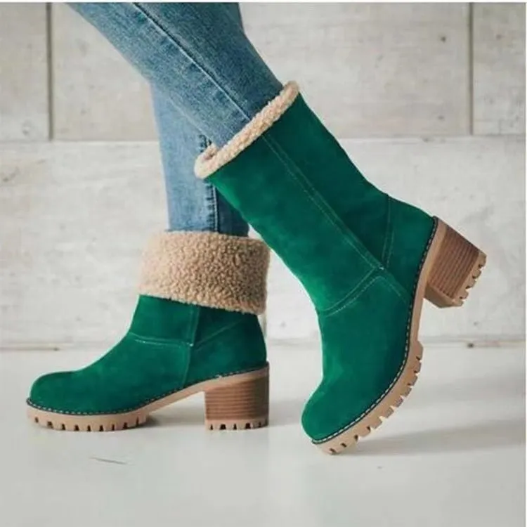 Emilia | Faux Suede Ankle Boots