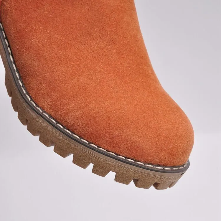 Emilia | Faux Suede Ankle Boots