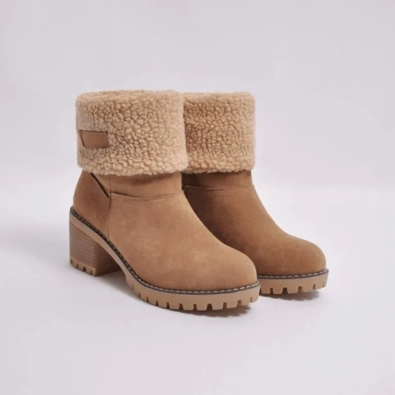 Emilia | Faux Suede Ankle Boots