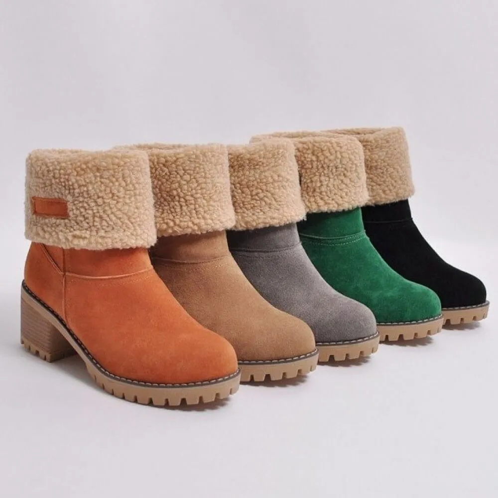 Emilia | Faux Suede Ankle Boots