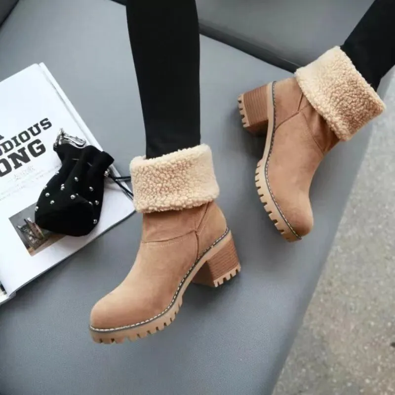 Emilia | Faux Suede Ankle Boots