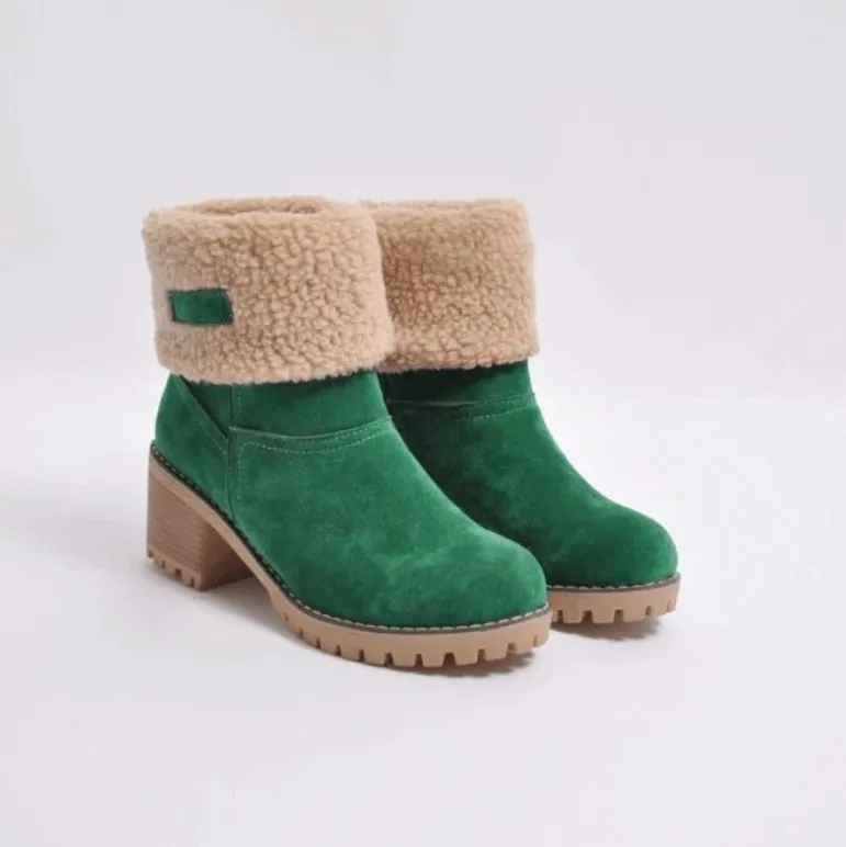 Emilia | Faux Suede Ankle Boots