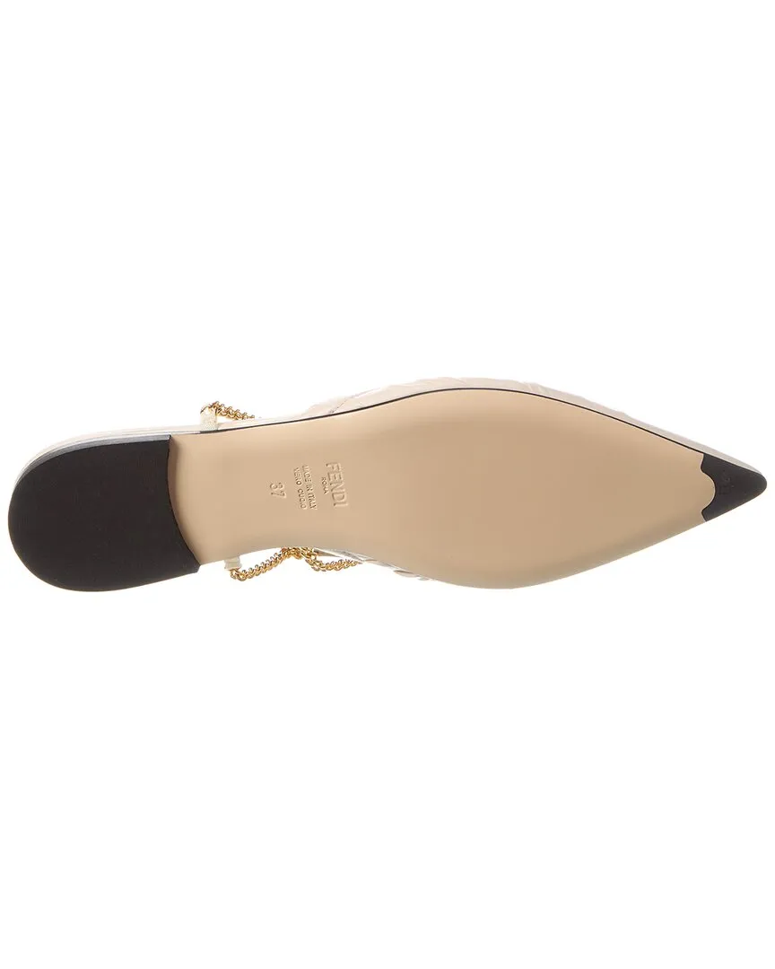 FENDI Colibri Lite Leather Sandal