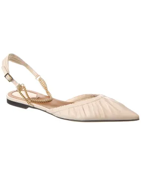 FENDI Colibri Lite Leather Sandal