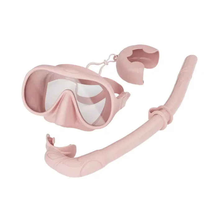 FOAM CO:Silicone Snorkel Set-CASE INCLUDED!