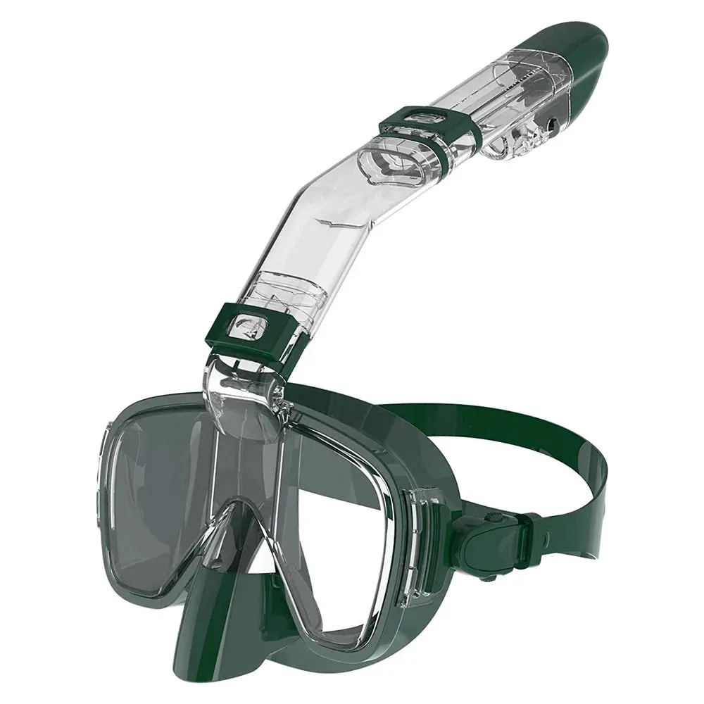 Foldable Anti-Fog Snorkel Mask Set