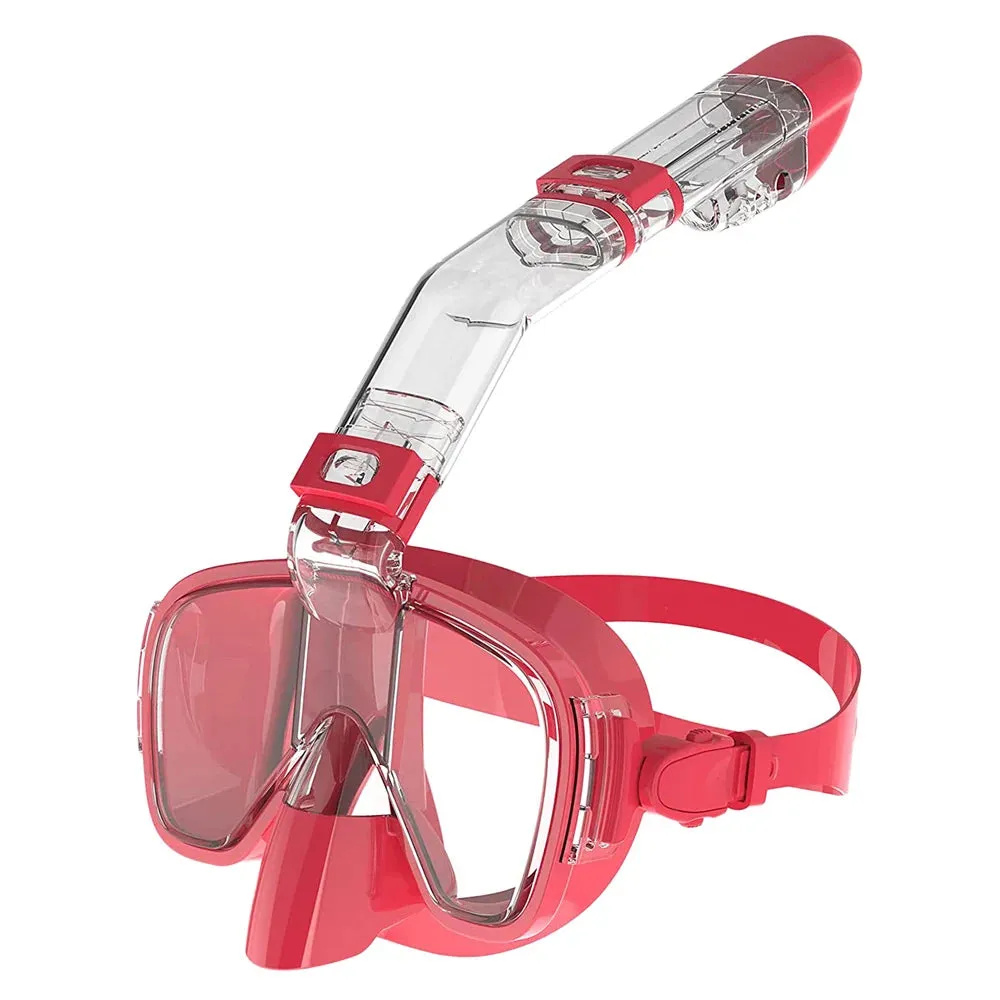 Foldable Anti-Fog Snorkel Mask Set