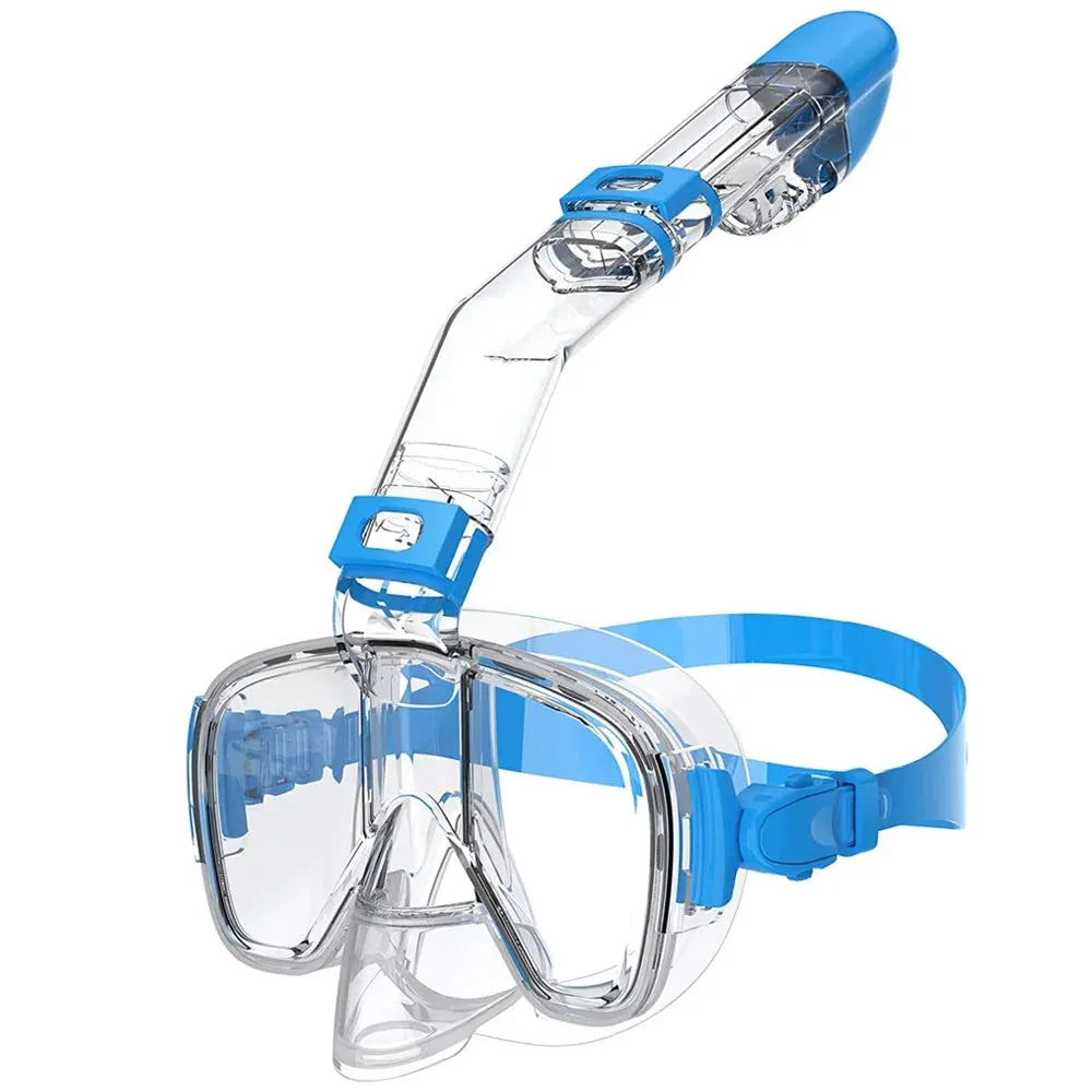 Foldable Anti-Fog Snorkel Mask Set