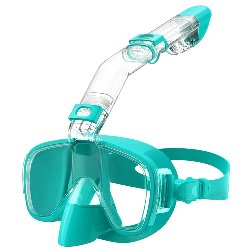 Foldable Anti-Fog Snorkel Mask Set
