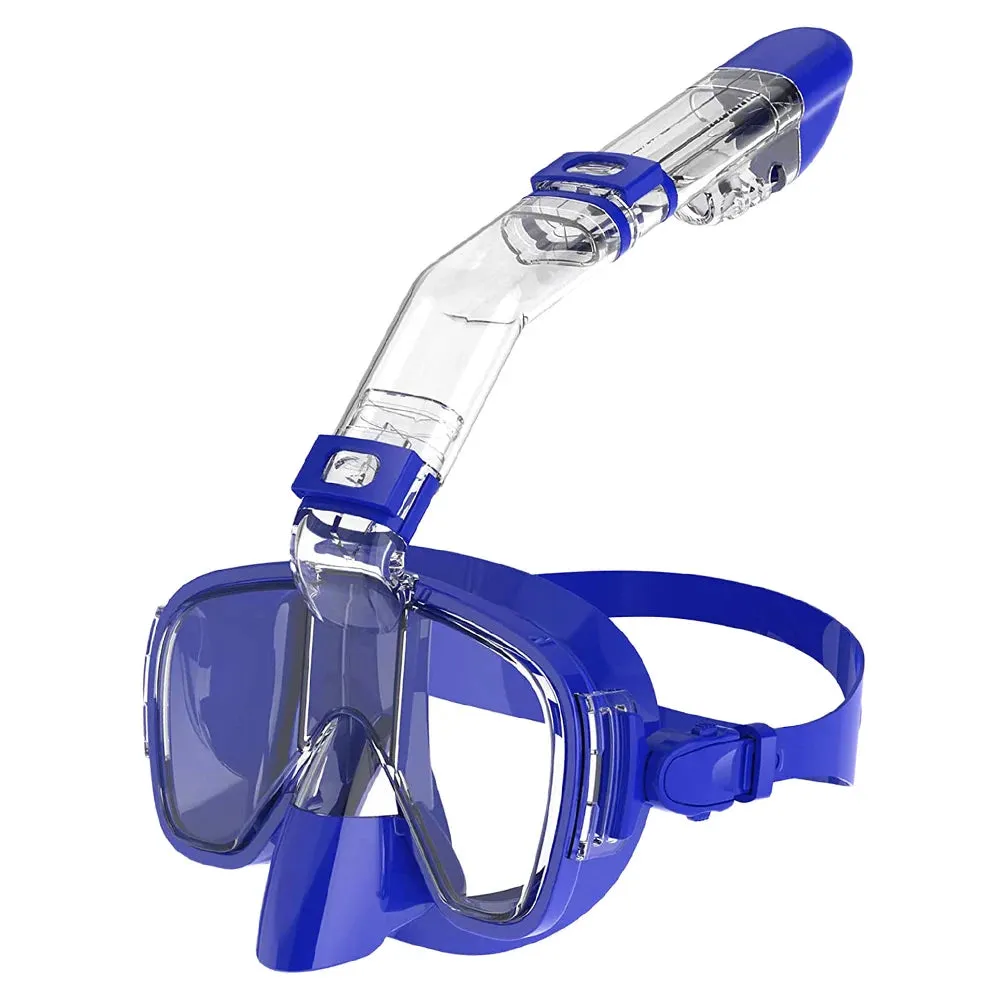 Foldable Anti-Fog Snorkel Mask Set