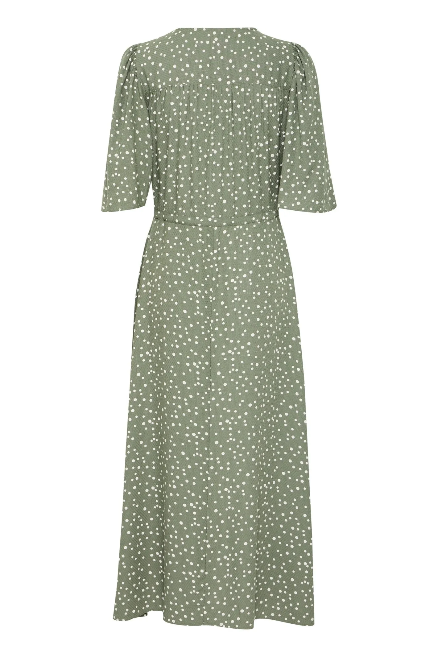 Fransa 20615414 FRKAMMA Green Mid Calf Dress