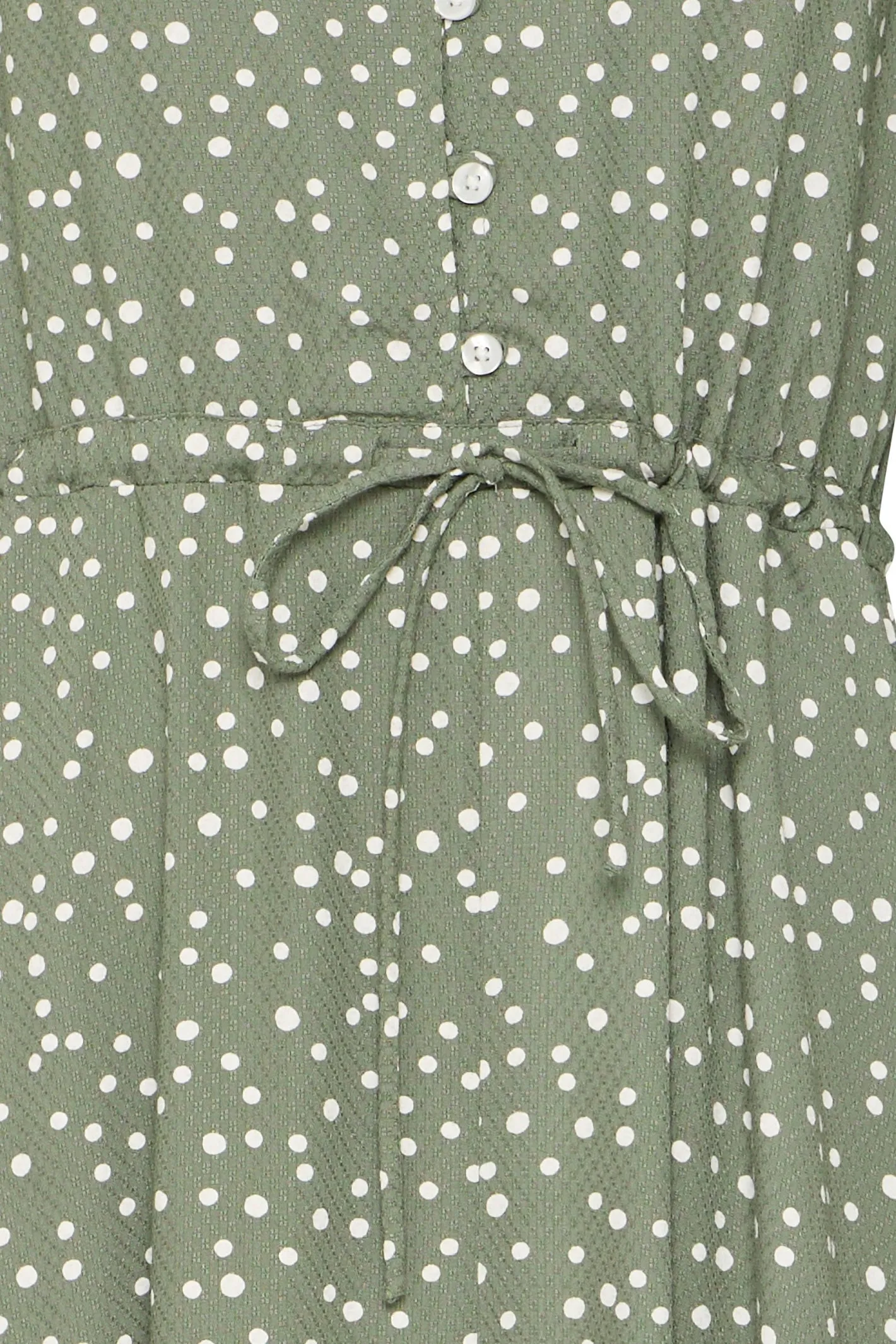 Fransa 20615414 FRKAMMA Green Mid Calf Dress