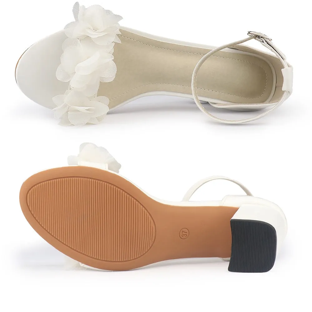 Funki Buys | Shoes | Women's Summer Flower Wedding Sandals
