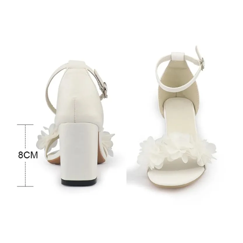 Funki Buys | Shoes | Women's Summer Flower Wedding Sandals