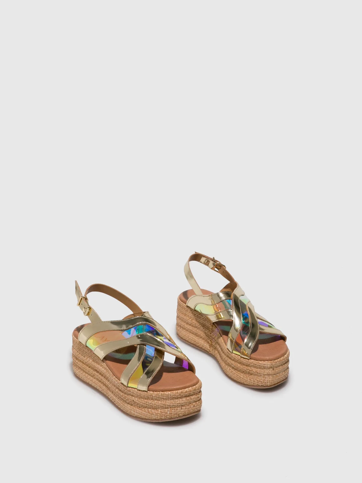 Gold Platform Sandals