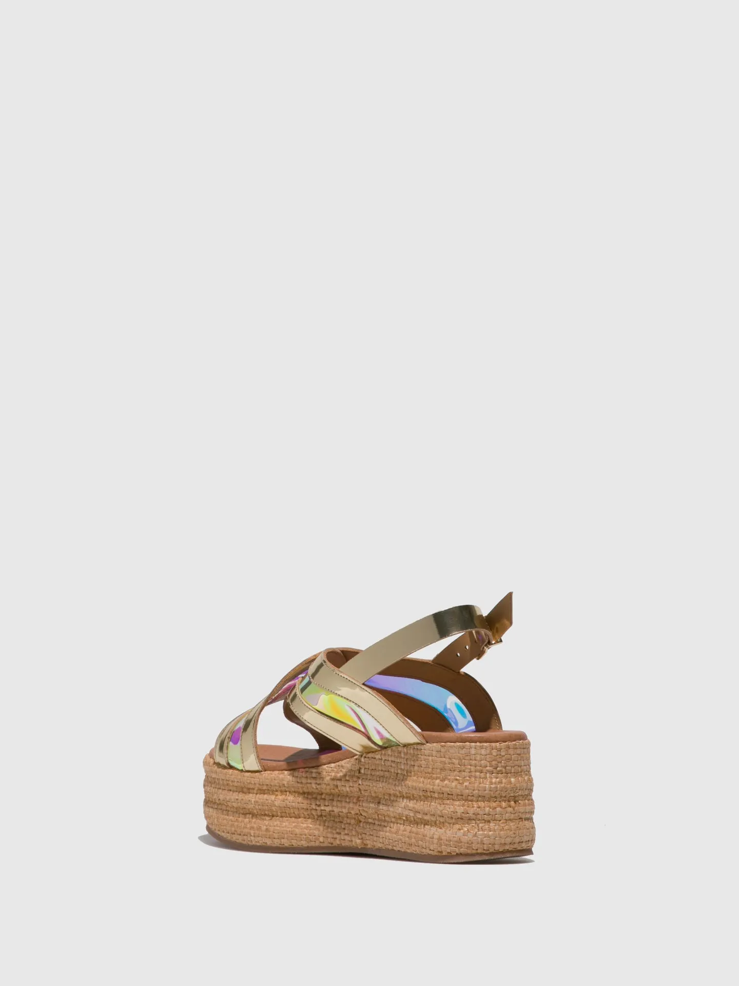 Gold Platform Sandals