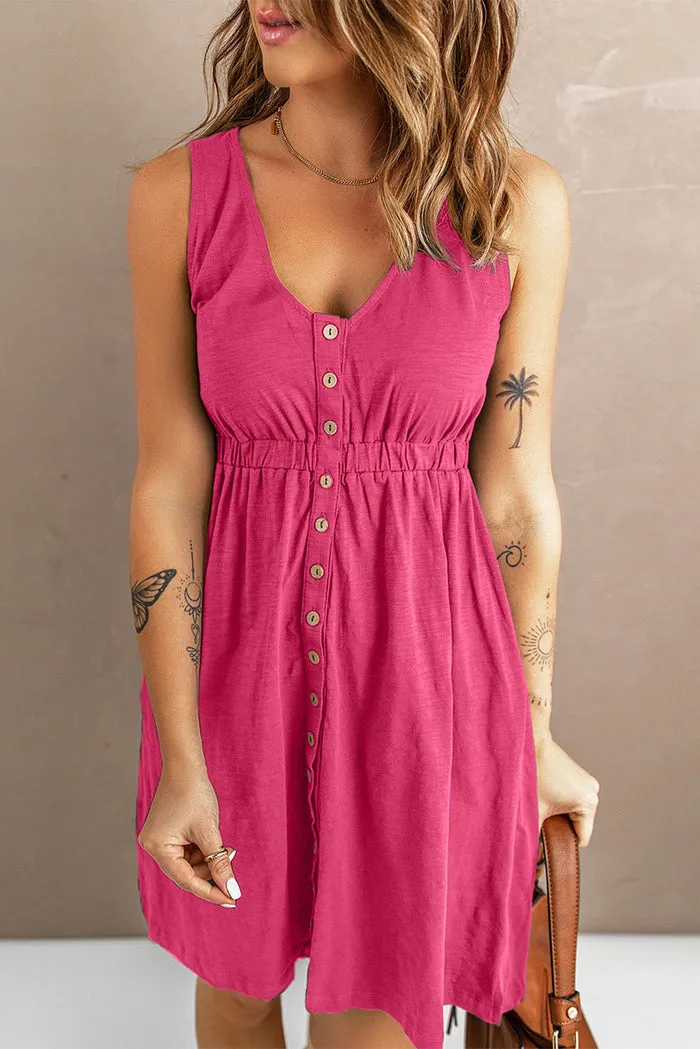 Ivyshape | Button-Down Dress Summer