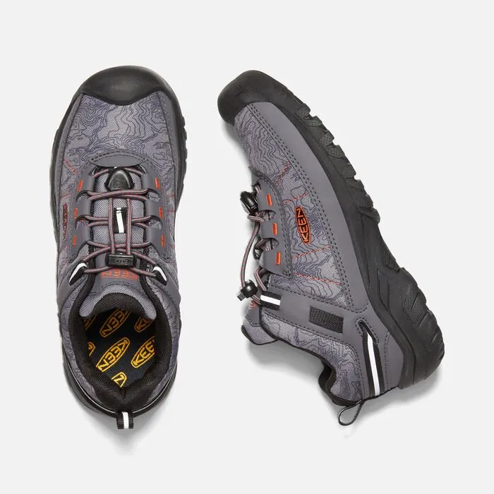 Keen Targhee Sport Vent Hiking Shoe - Magnet/Scarlet Ibis