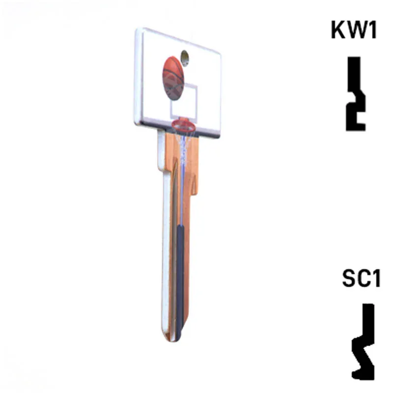 Krafty Keys: Basketball - Choose Keyway (SC1,KW1,10,WR5)