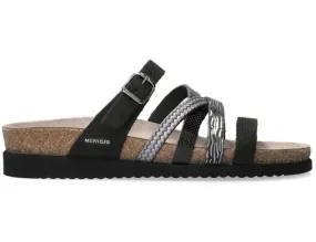 Mephisto Women's Huleda Sandals- Black Zebra