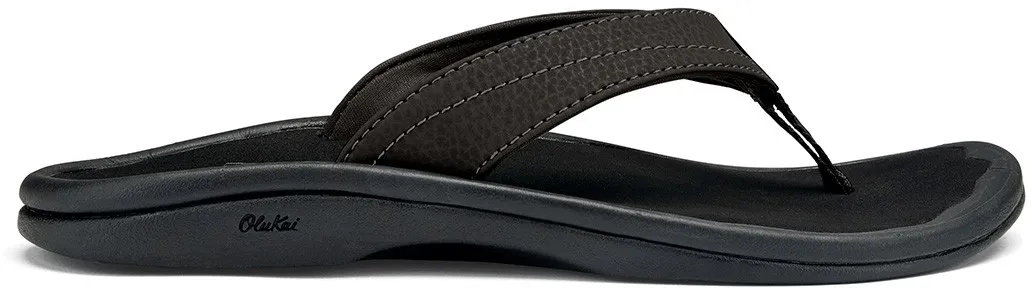 OluKai Women's Ohana Sandals- Black