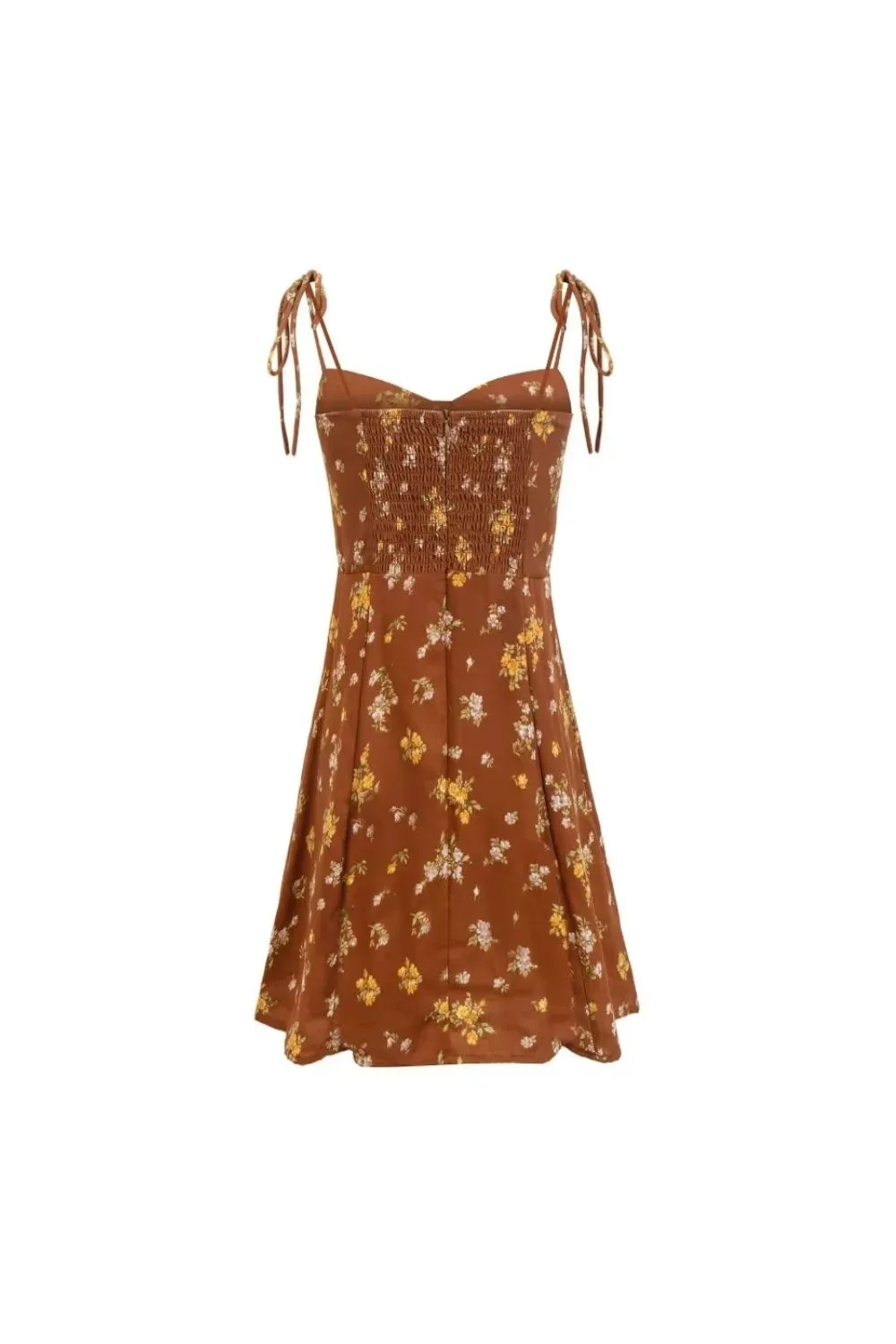 ‘Poppy’ Floral Strappy Mini Dress