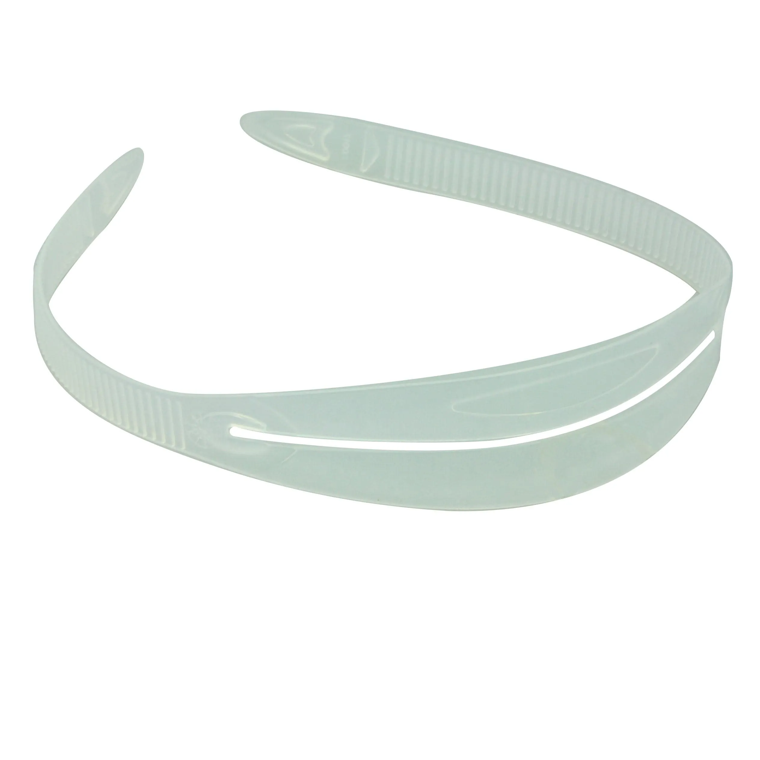 Promate Silicone Scuba Dive Mask Strap 5/8" width - AC007-Thin-Clear