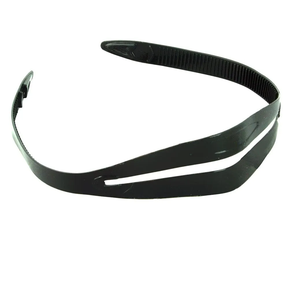 Promate Silicone Scuba Dive Mask Strap 5/8" width - AC007-Thin-Clear