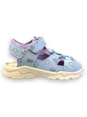 Ricosta - Girls blue closed toe sandal - GERY