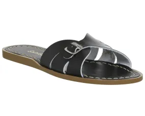 Salt Water Classic Slides- Black